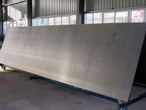 Clad steel plate