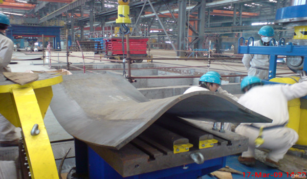 Shipbuilding steel plate